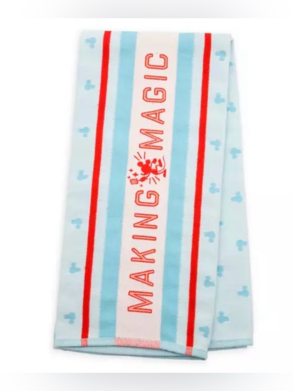 Disney Parks Mousewares Collection Mickey Mouse Making Magic Kitchen Towel